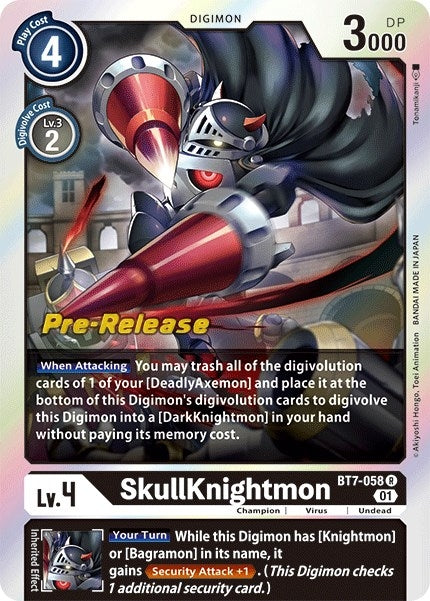 Image for SkullKnightmon [Next Adventure Pre-Release Cards]