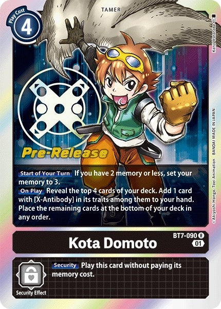 Image for Kota Domoto [Next Adventure Pre-Release Cards]
