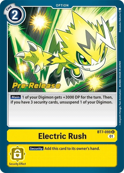 Image for Electric Rush [Next Adventure Pre-Release Cards]