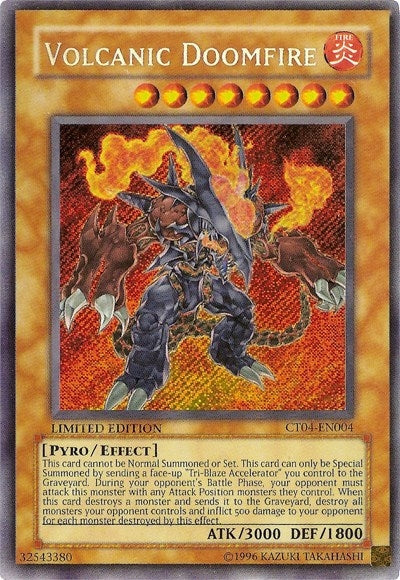 Volcanic Doomfire (CT04-EN004) [CT04]