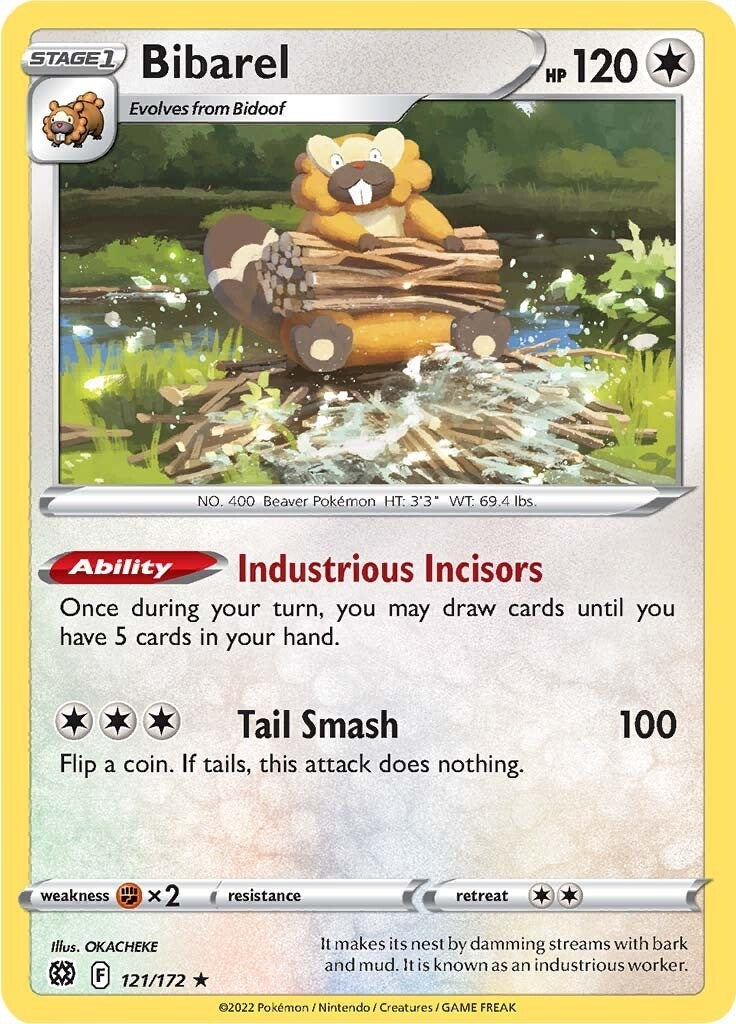 Bibarel (121/172) (Deck Exclusives)