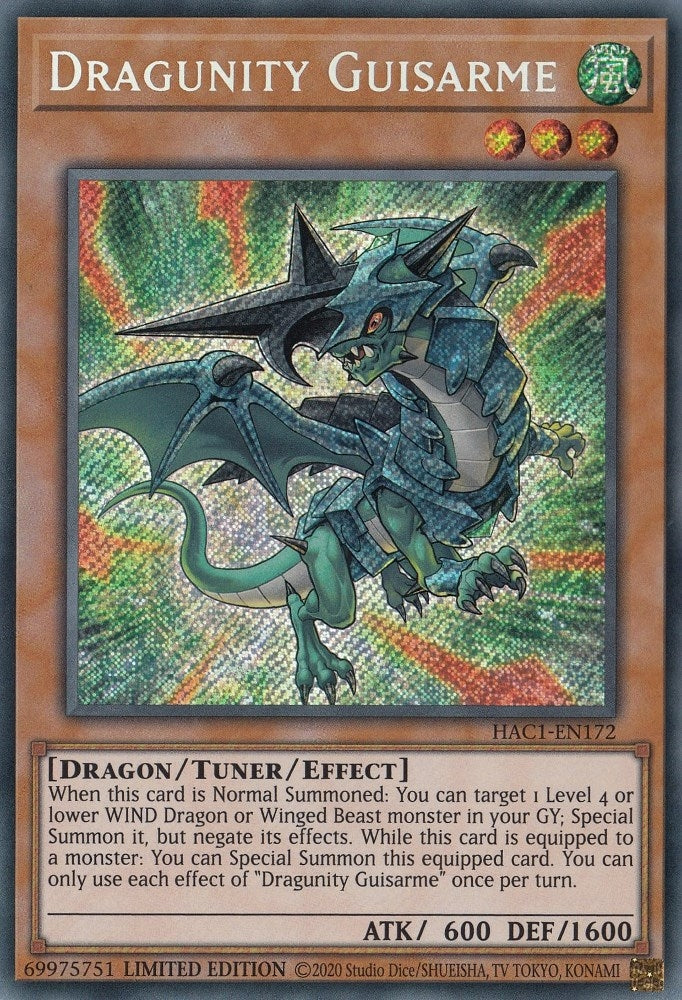 Dragunity Guisarme (HAC1-EN172) [HAC1]