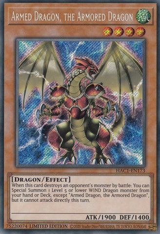 Armed Dragon the Armored Dragon (HAC1-EN173) [HAC1]