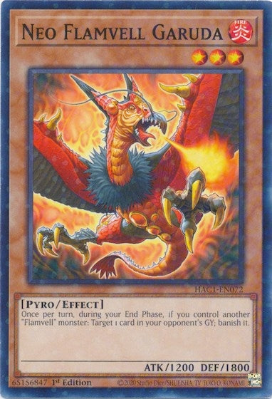 Neo Flamvell Garuda Duel Terminal (HAC1-EN072) [HAC1]