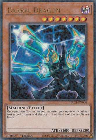 Barrel Dragon Duel Terminal (HAC1-EN006) [HAC1]