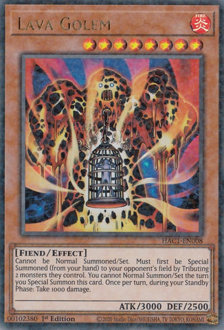 Lava Golem Duel Terminal (HAC1-EN008) [HAC1]