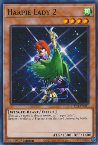 Harpie Lady 2 (HAC1-EN011) [HAC1]