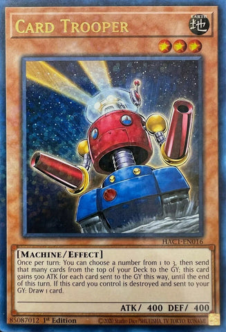 Card Trooper Duel Terminal (HAC1-EN016) [HAC1]