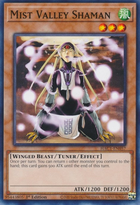 Mist Valley Shaman (HAC1-EN057) [HAC1]
