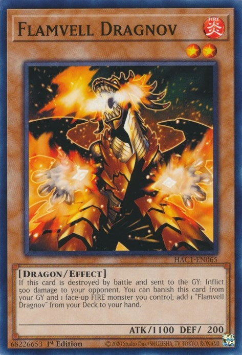 Flamvell Dragnov (HAC1-EN065) [HAC1]