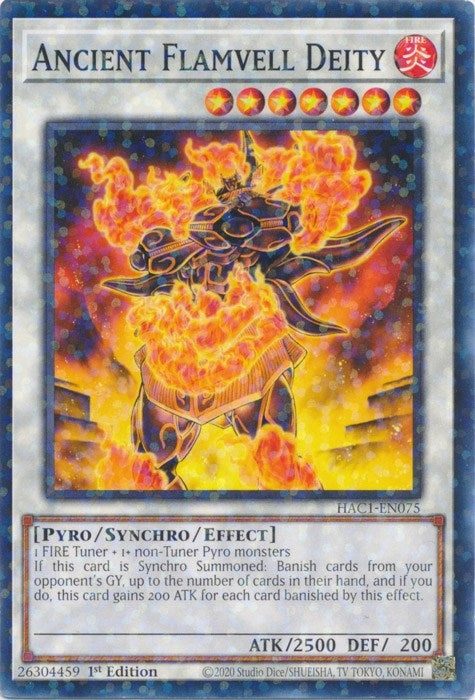 Ancient Flamvell Deity Duel Terminal (HAC1-EN075) [HAC1]