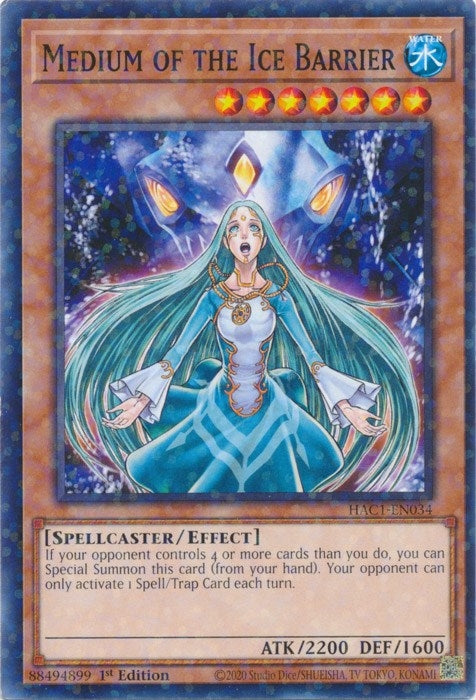 Medium of the Ice Barrier Duel Terminal (HAC1-EN034) [HAC1]