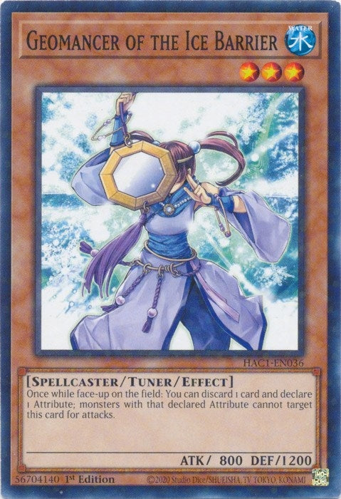 Geomancer of the Ice Barrier Duel Terminal (HAC1-EN036) [HAC1]
