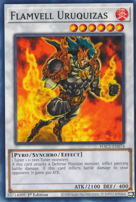 Flamvell Uruquizas (HAC1-EN074) [HAC1]