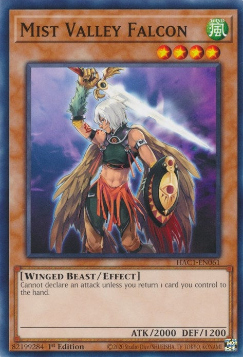 Mist Valley Falcon (HAC1-EN061) [HAC1]