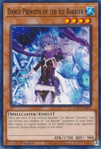 Dance Princess of the Ice Barrier (HAC1-EN050) [HAC1]