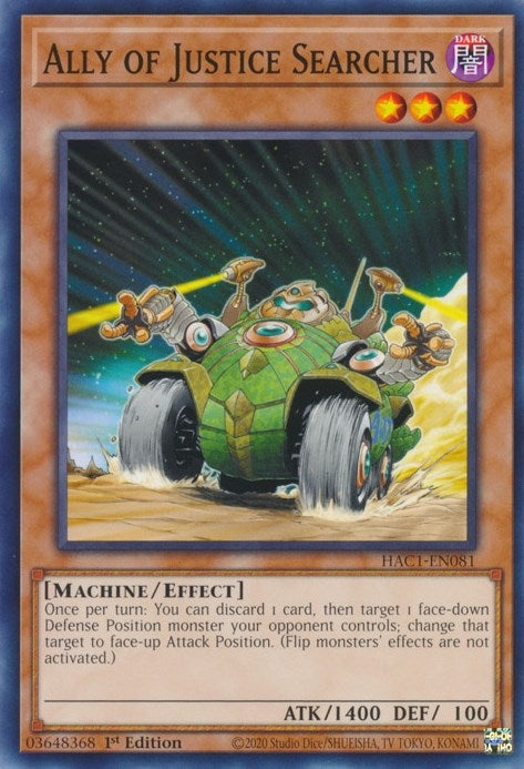 Ally of Justice Searcher (HAC1-EN081) [HAC1]