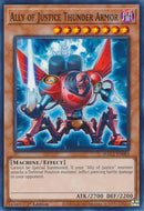Ally of Justice Thunder Armor (HAC1-EN083) [HAC1]