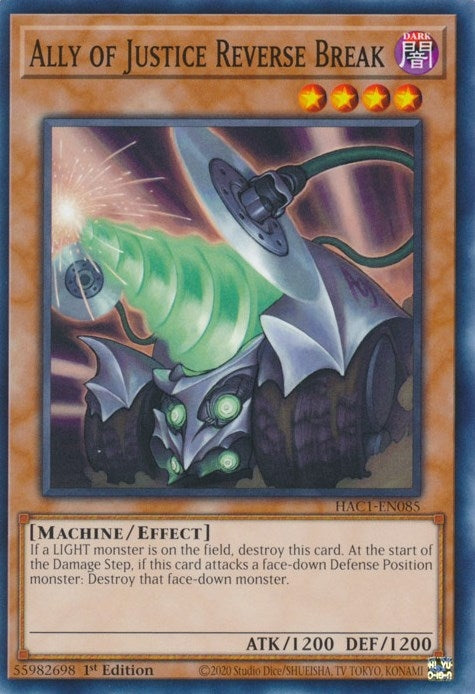 Ally of Justice Reverse Break (HAC1-EN085) [HAC1]
