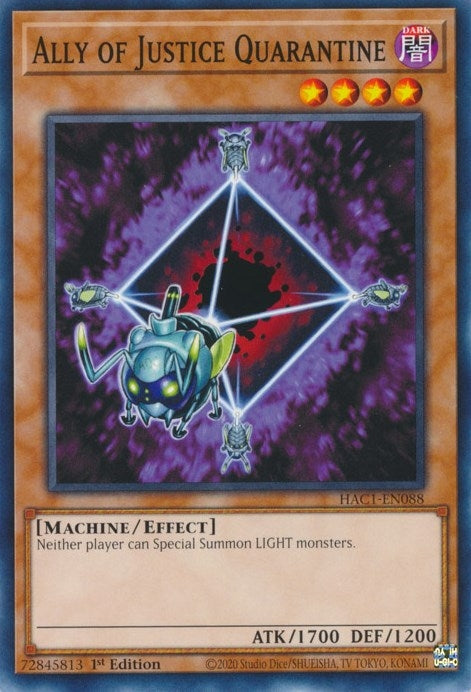 Ally of Justice Quarantine (HAC1-EN088) [HAC1]