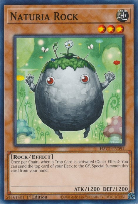 Naturia Rock (HAC1-EN094) [HAC1]