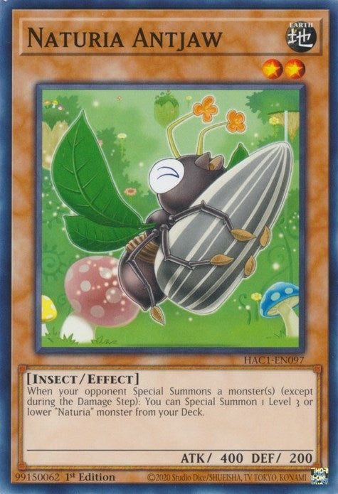 Naturia Antjaw (HAC1-EN097) [HAC1]