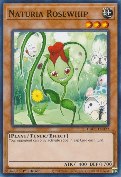Naturia Rosewhip (HAC1-EN099) [HAC1]
