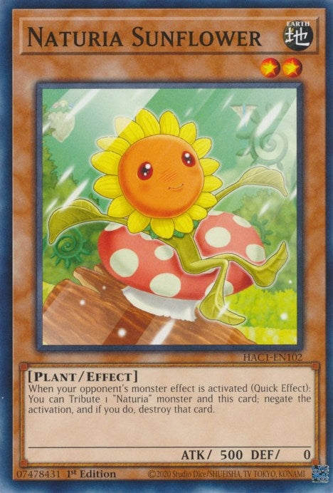 Naturia Sunflower (HAC1-EN102) [HAC1]