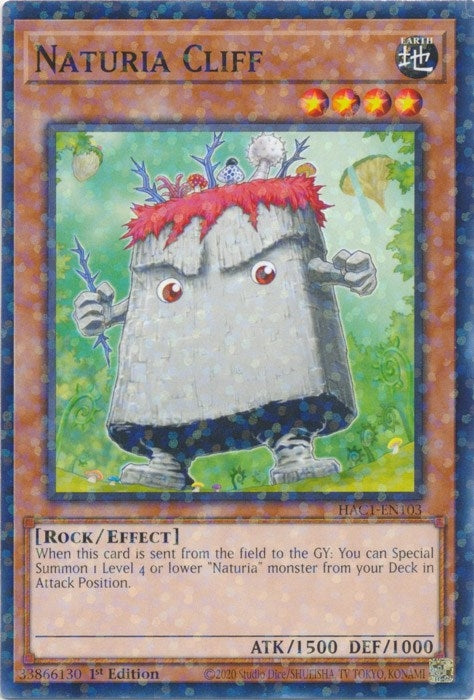 Naturia Cliff Duel Terminal (HAC1-EN103) [HAC1]