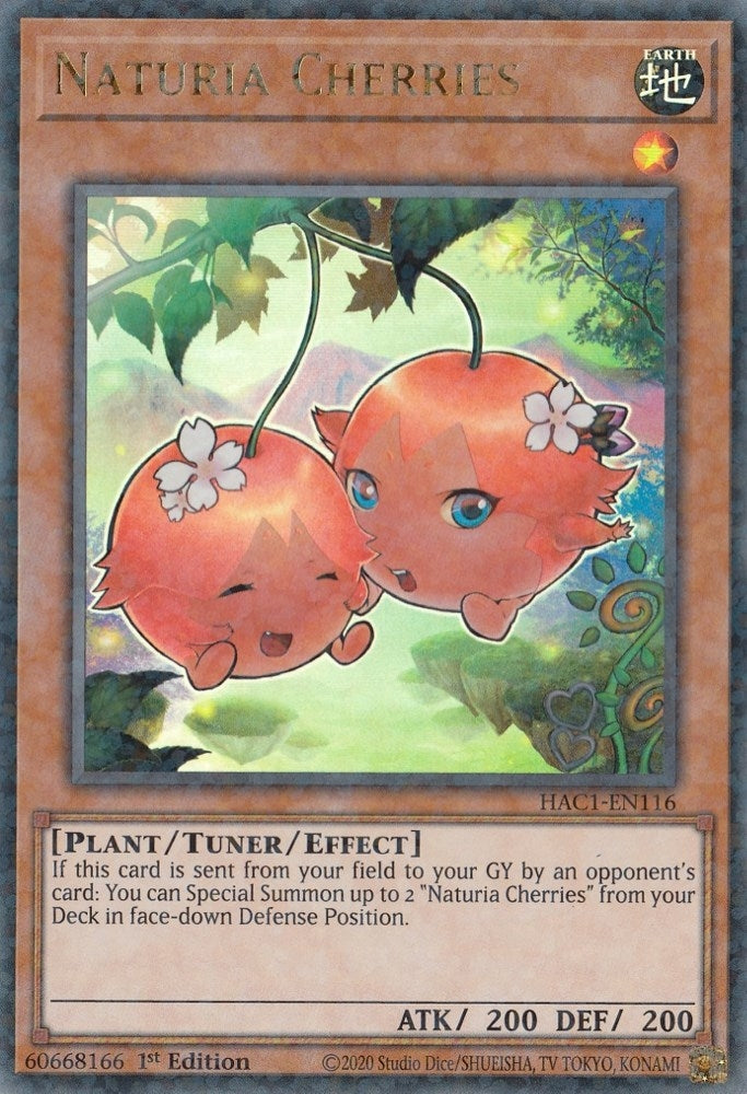 Naturia Cherries Duel Terminal (HAC1-EN116) [HAC1]