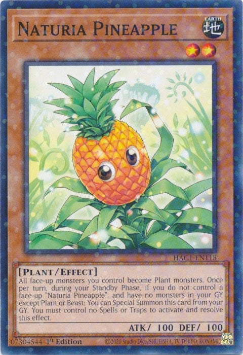 Naturia Pineapple Duel Terminal (HAC1-EN118) [HAC1]