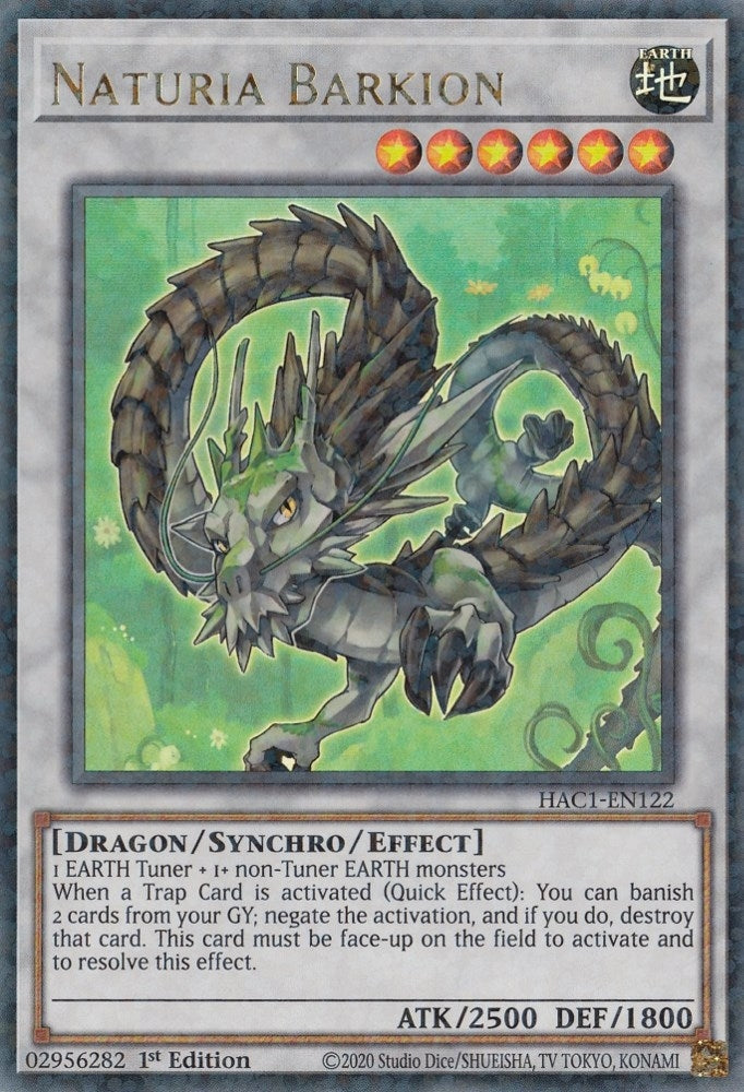 Naturia Barkion Duel Terminal (HAC1-EN122) [HAC1]