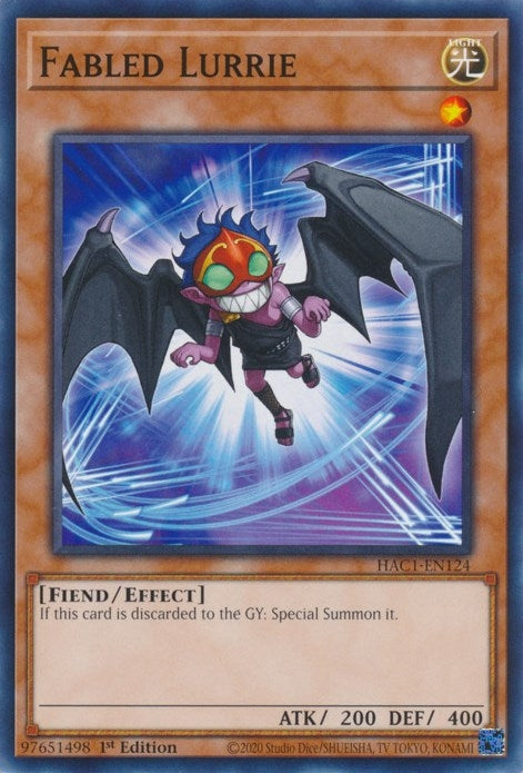 Fabled Lurrie (HAC1-EN124) [HAC1]