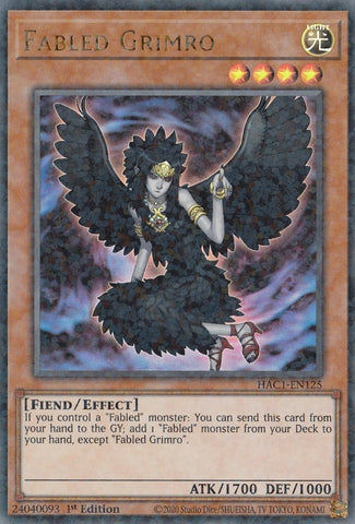 Fabled Grimro Duel Terminal (HAC1-EN125) [HAC1]