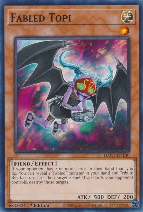 Fabled Topi (HAC1-EN130) [HAC1]