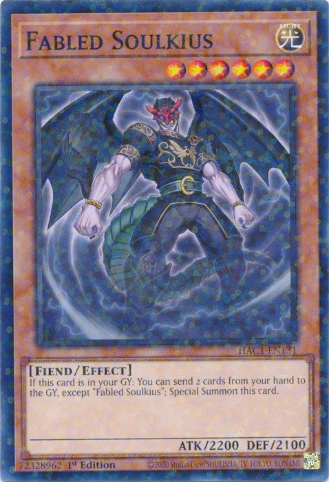Fabled Soulkius Duel Terminal (HAC1-EN131) [HAC1]