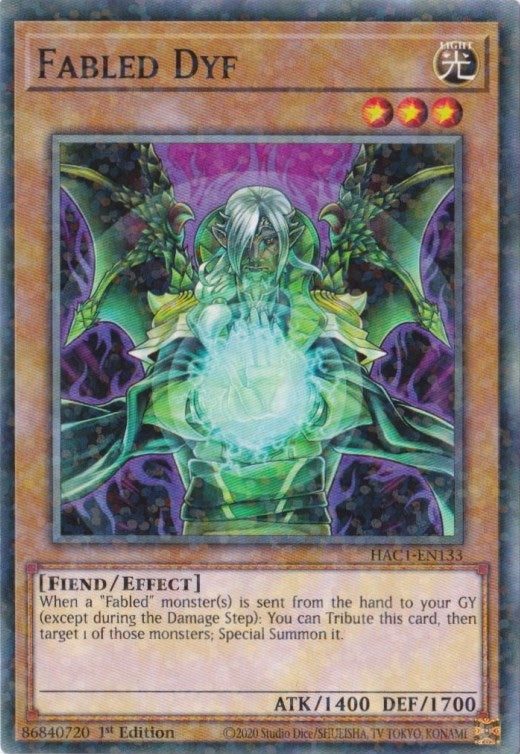 Fabled Dyf Duel Terminal (HAC1-EN133) [HAC1]