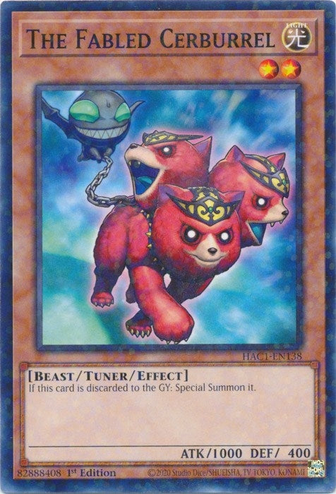 The Fabled Cerburrel Duel Terminal (HAC1-EN138) [HAC1]