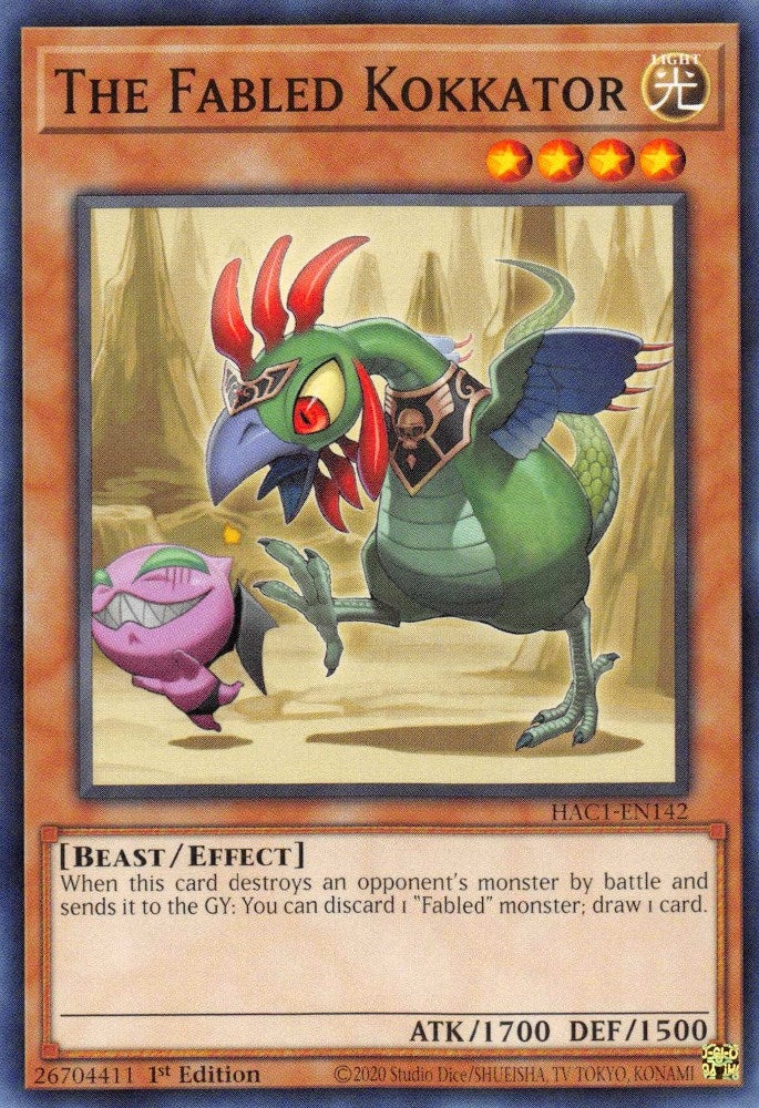 The Fabled Kokkator (HAC1-EN142) [HAC1]