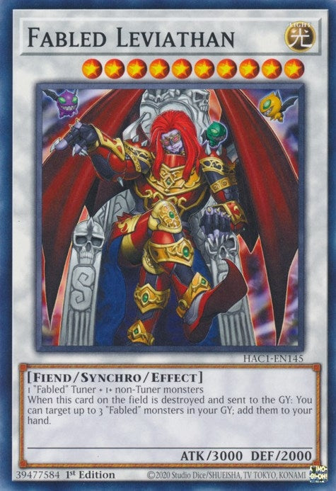 Fabled Leviathan (HAC1-EN145) [HAC1]