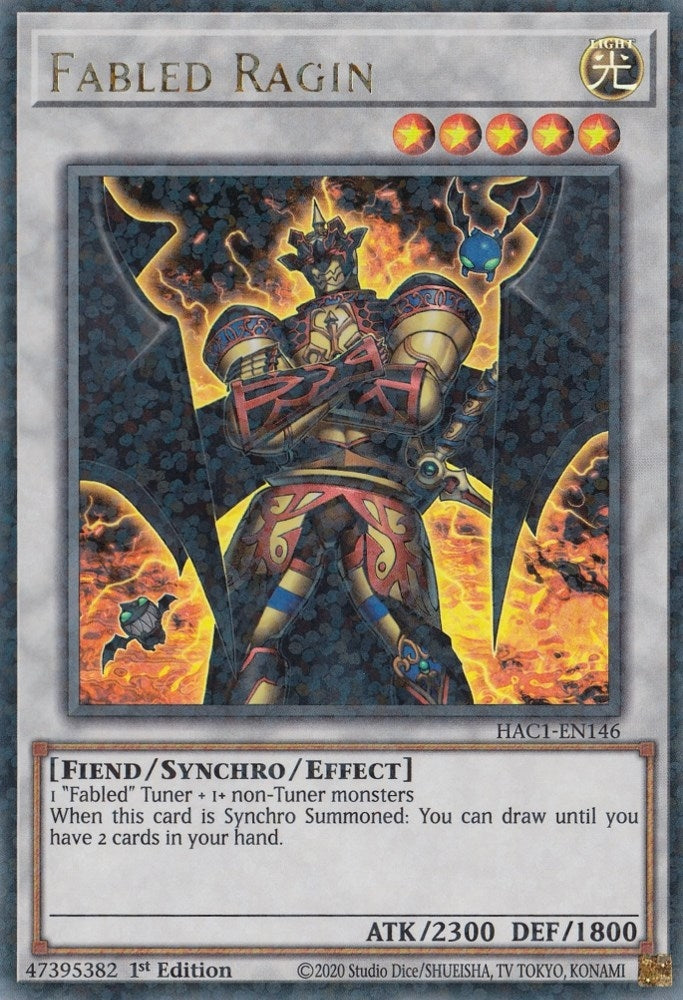 Fabled Ragin Duel Terminal (HAC1-EN146) [HAC1]