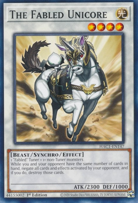 The Fabled Unicore (HAC1-EN147) [HAC1]