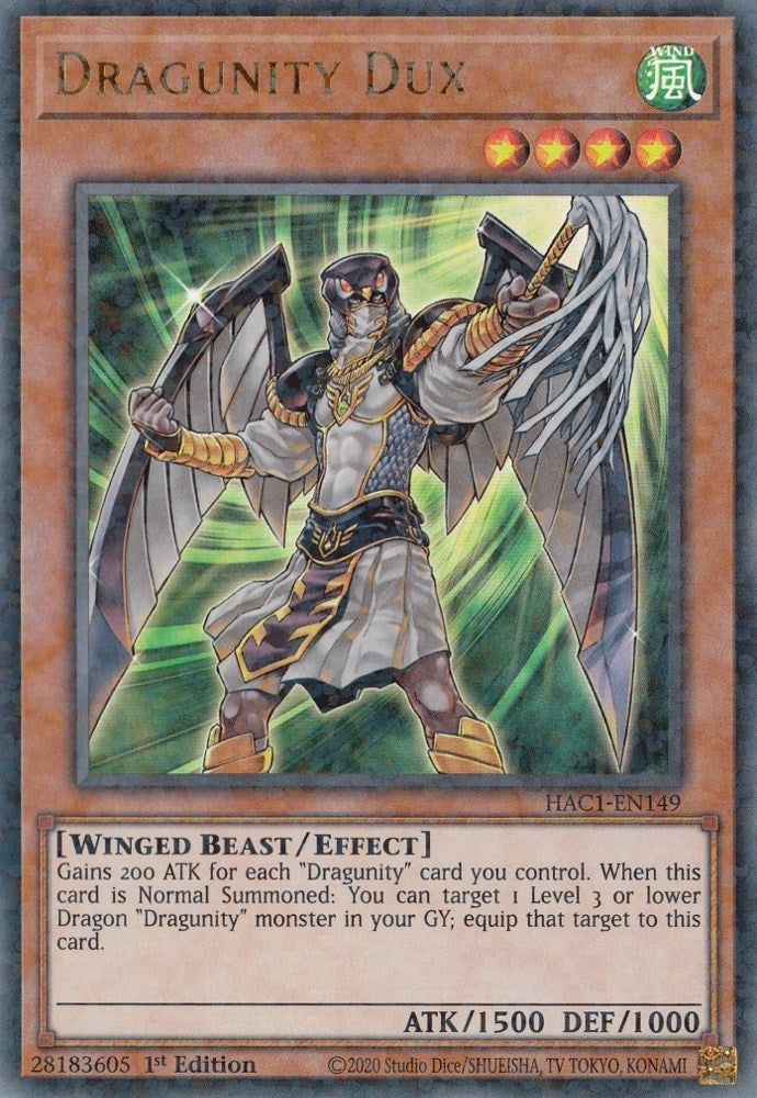Dragunity Dux Duel Terminal (HAC1-EN149) [HAC1]