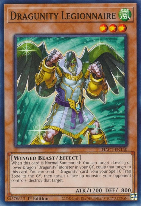 Dragunity Legionnaire (HAC1-EN150) [HAC1]