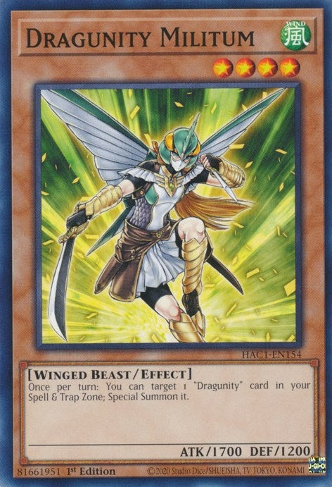 Dragunity Militum (HAC1-EN154) [HAC1]