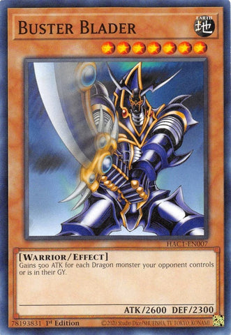 Buster Blader (HAC1-EN007) [HAC1]