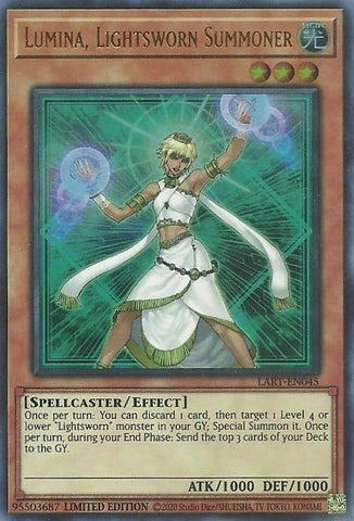 Lumina Lightsworn Summoner (LART-EN045) [LART]