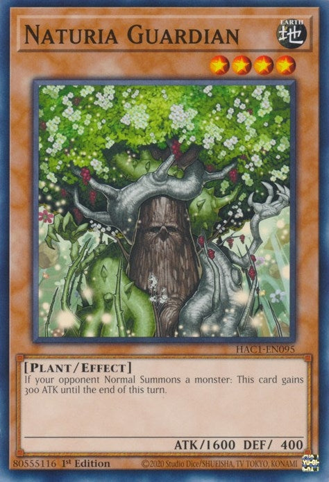 Naturia Guardian (HAC1-EN095) [HAC1]