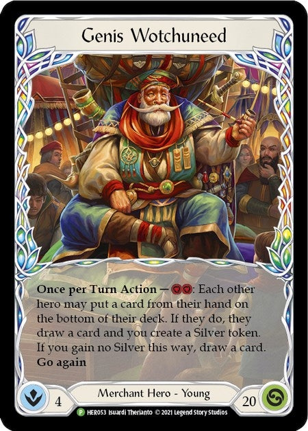 Image for Genis Wotchuneed [Flesh and Blood: Promo Cards]