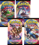 Sword and Shield Base Set Booster Pack Art Bundle Set of 4 [SWSH01]